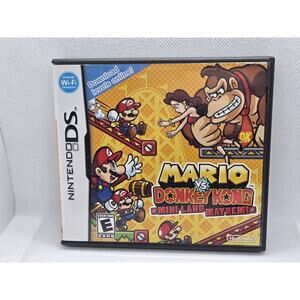 Mario vs. Donkey Kong: Mini-Land Mayhem Nintendo DS 2011 CIB Complete Authentic